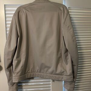 MICHAEL KORS RACER JACKET SMALL GREY